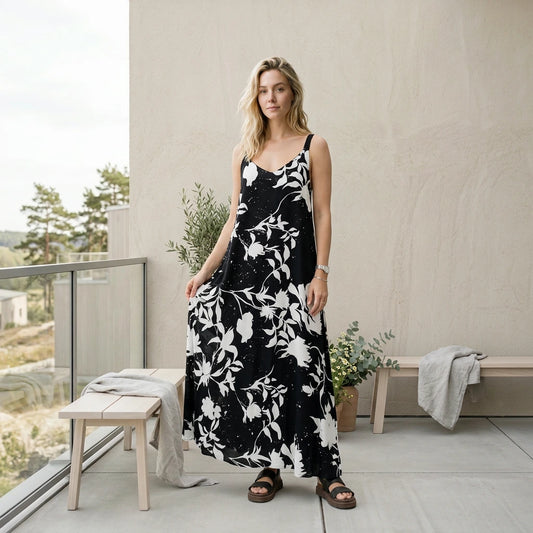 Camilla | Printet kjole
