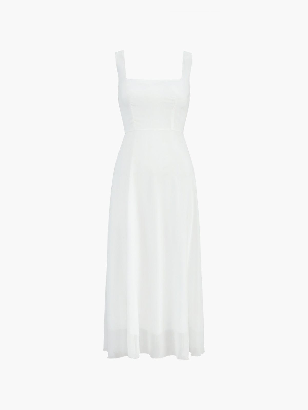 lottie | klassisk sommerkjole med kvadratisk udskæring