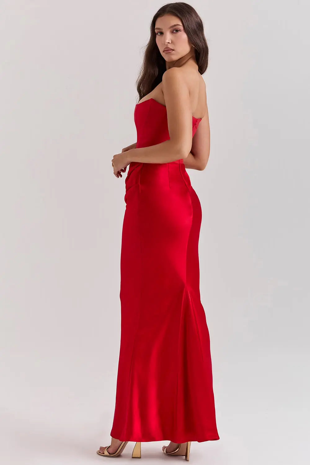 freja | strapless corsetkjole