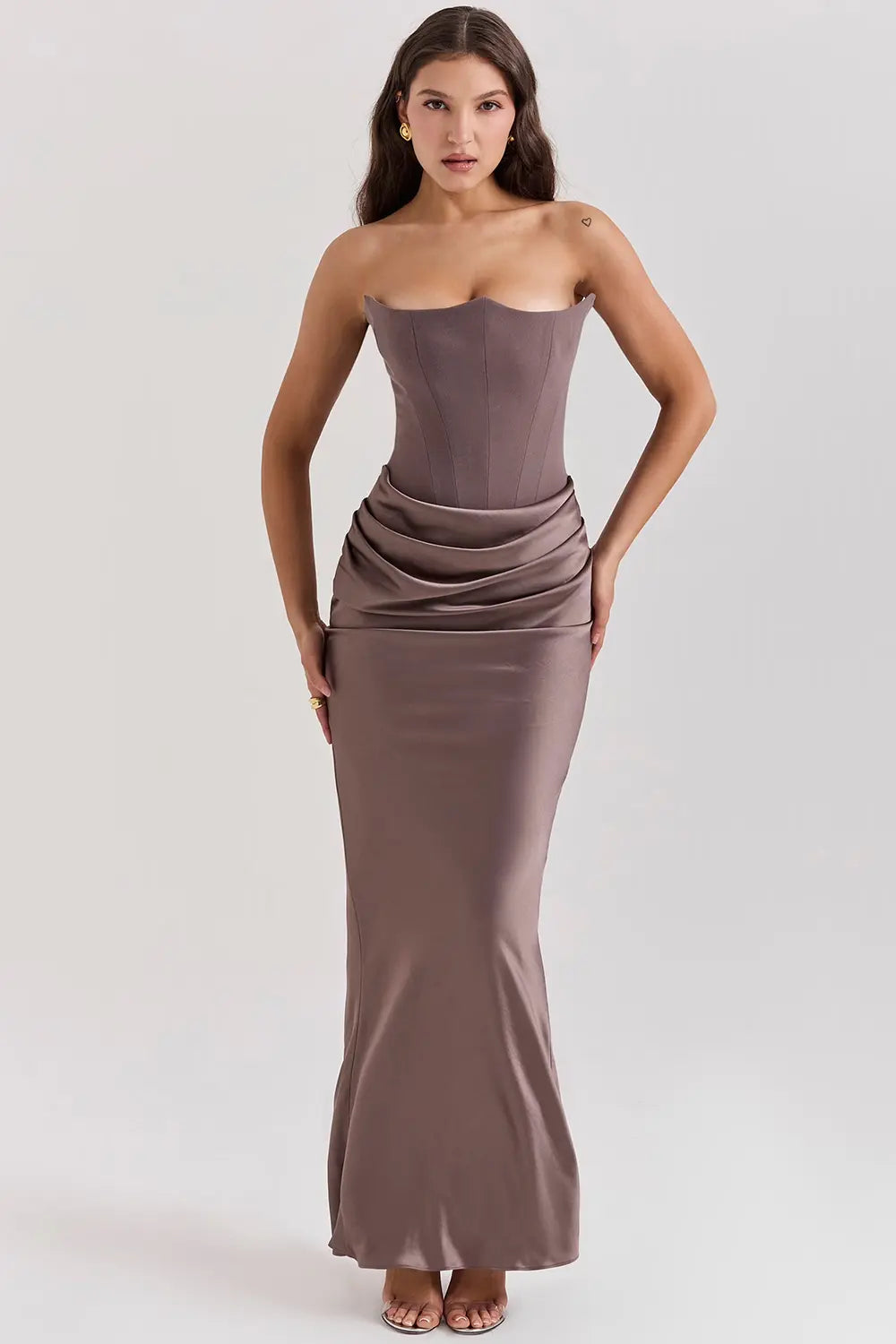 freja | strapless corsetkjole