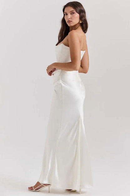 freja | strapless corsetkjole