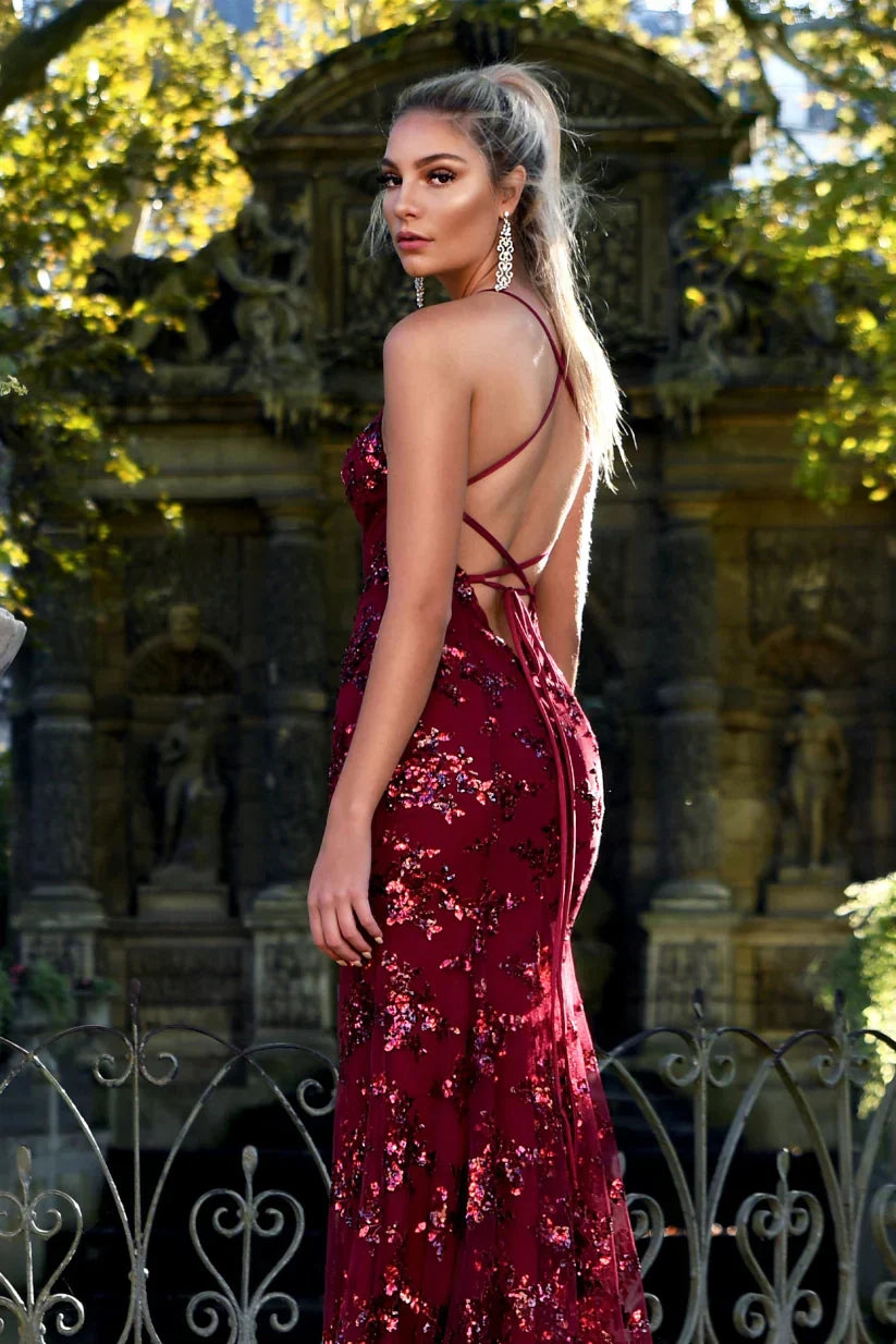 sofie | pailletter formal maxikjole