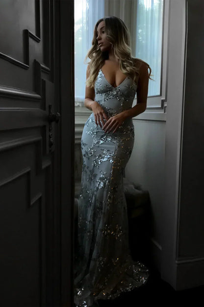 sofie | pailletter formal maxikjole